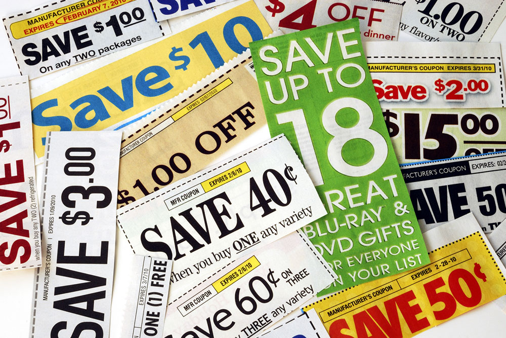 4 coupons to save money on the next shopping spree